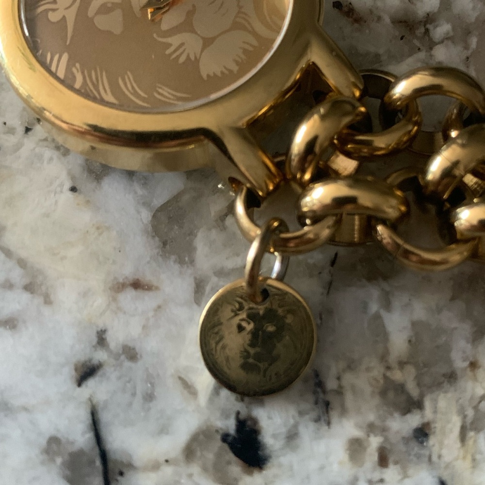 Vintage VERSACE VERSUS Gold Plated Stainless Steel Watch - Picture 12 of 17